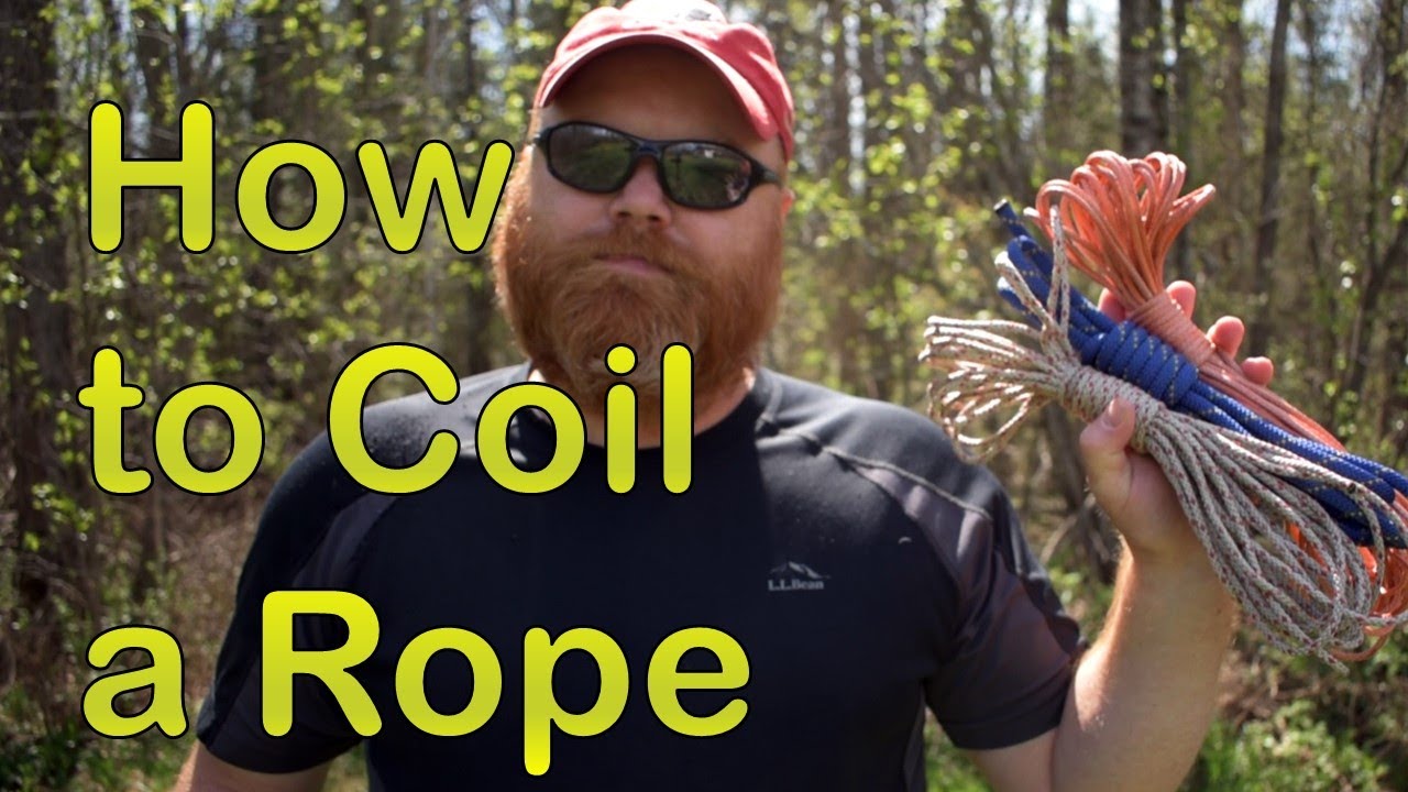Bear Hang: How to Coil a Rope to Throw Tangle Free