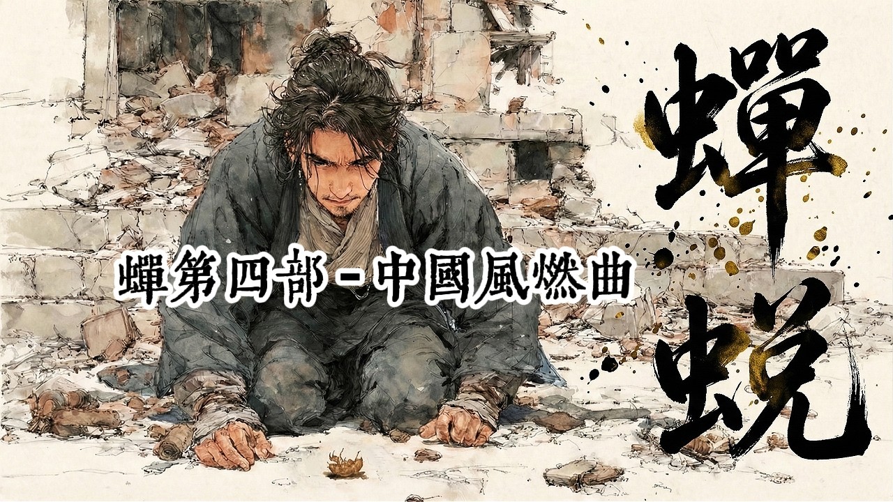 聽哭了！《蟬蛻》蟬鳴五部曲：凡人之軀抵擋萬世瘋狂，卻弄丟了守護的妳...💔 | 絕美中國風燃曲 Original | 墨韻音穀 | 動態歌詞 Pinyin Lyrics