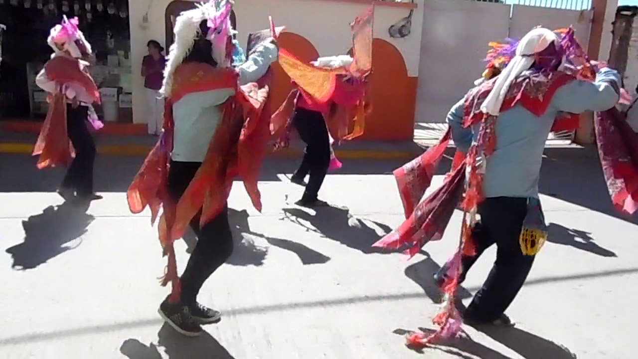 Danzas de los diablitos y vaqueros  en Procesión