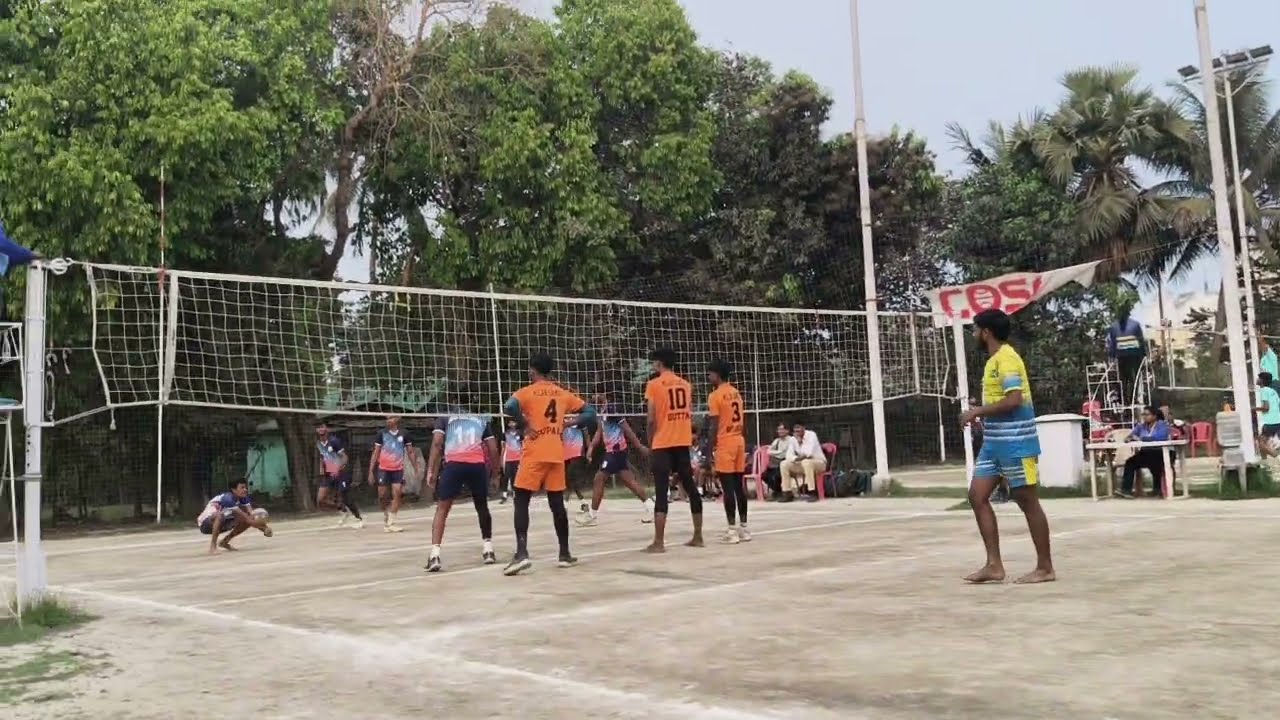 1st division volleyball match at Kolkata WBVA 