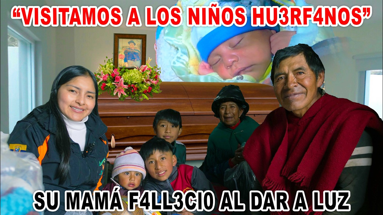 VISITAMOS A LOS NIÑOS HU3RF4N0S - SU MADRE FAC3LLI0 AL DAR A LUZ | Evelyn
