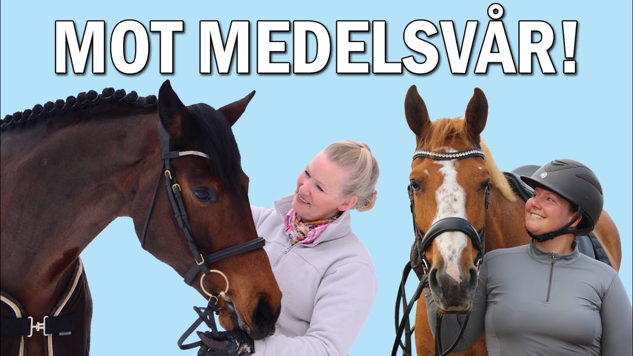 VI LÄR OSS RIDA DRESSYR - Del 1: Emma & Pebbans upplägg