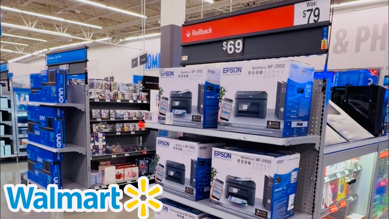 Walmart Electronics Section January 2026
