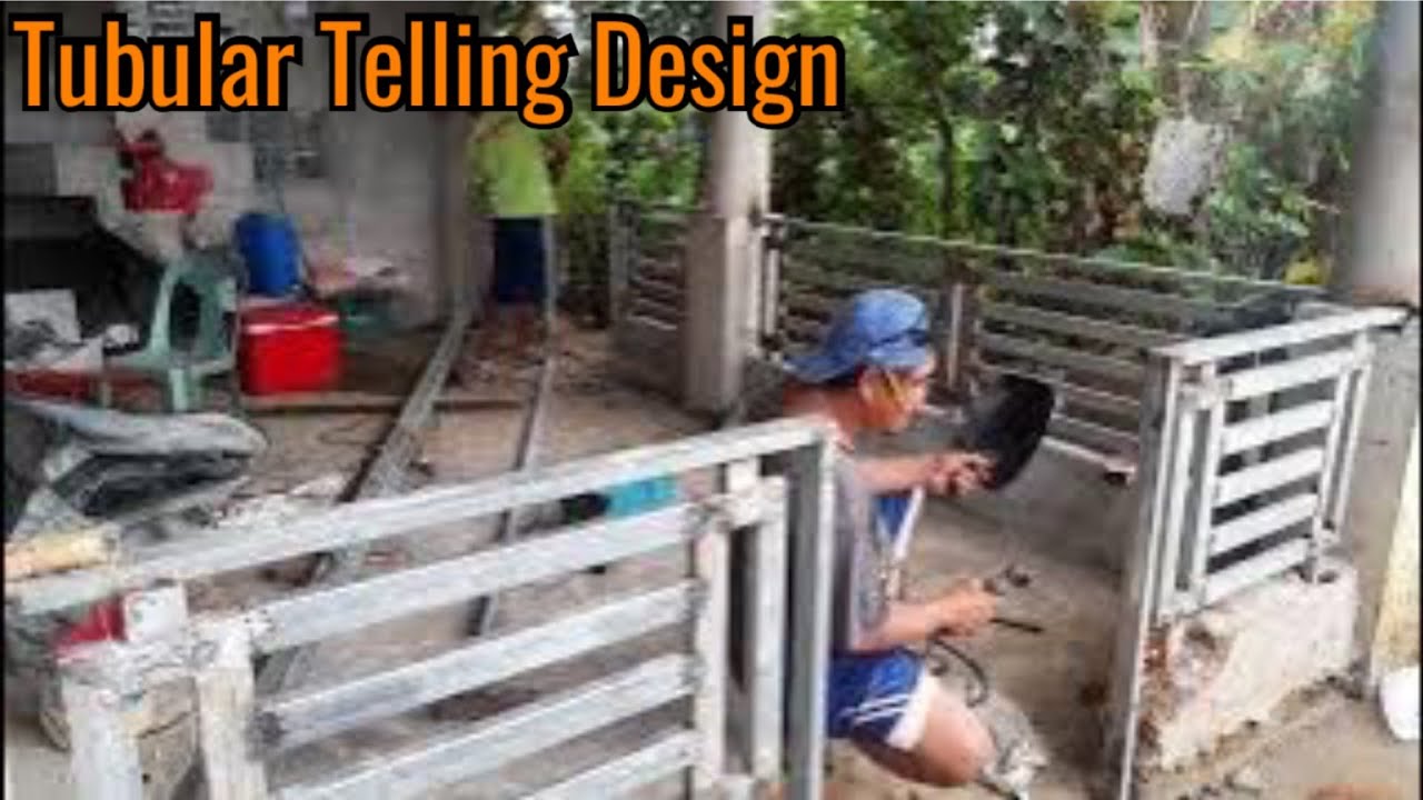 Balcony Grille Design Tubular Steel || How to Make Balcony Grille || Budoy Vlog