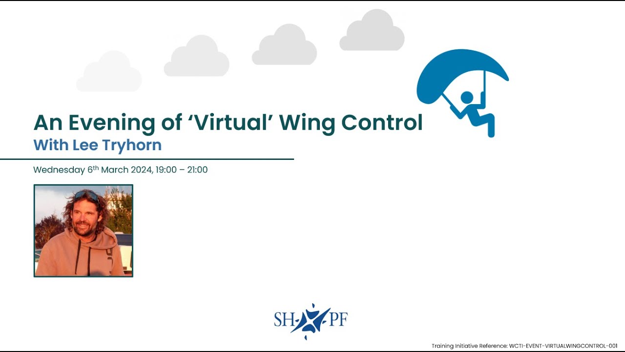 An Evening of Virtual Wing Control with Lee Tryhorn