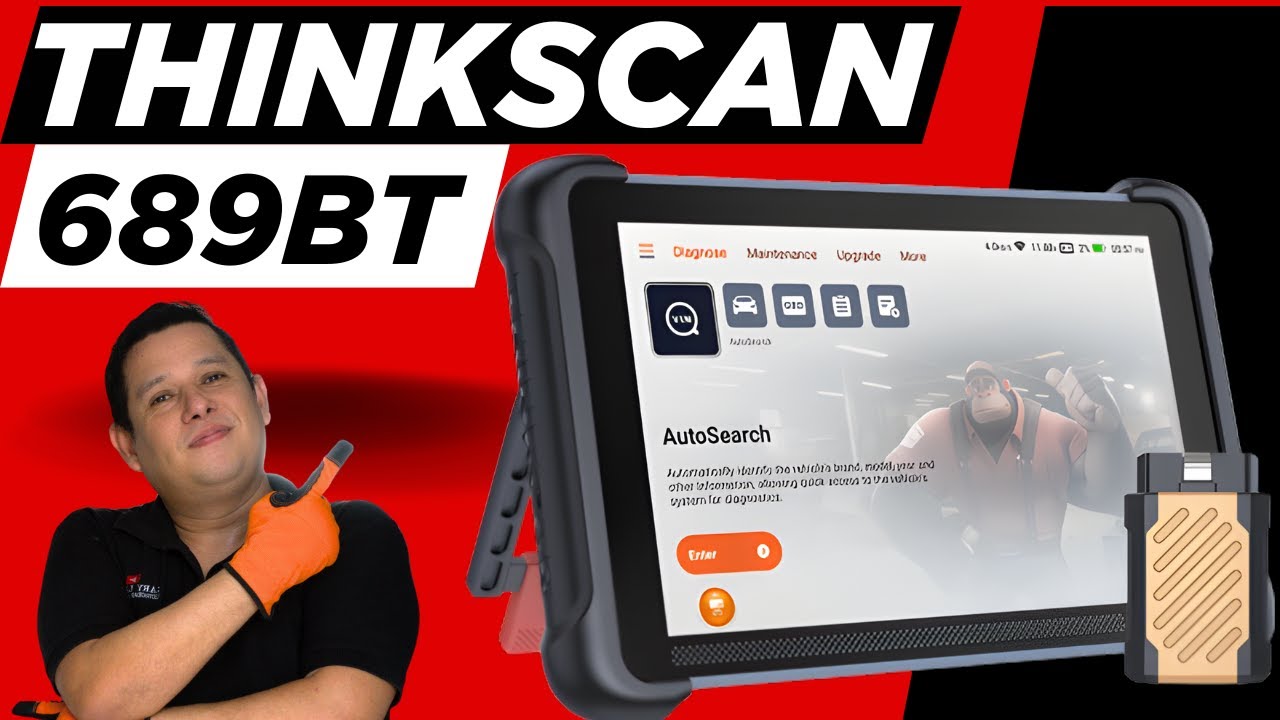 Thinkcar ThinkScan 689BT Actualizaciones Gratis de por Vida | Diagnóstico Automotriz Avanzado