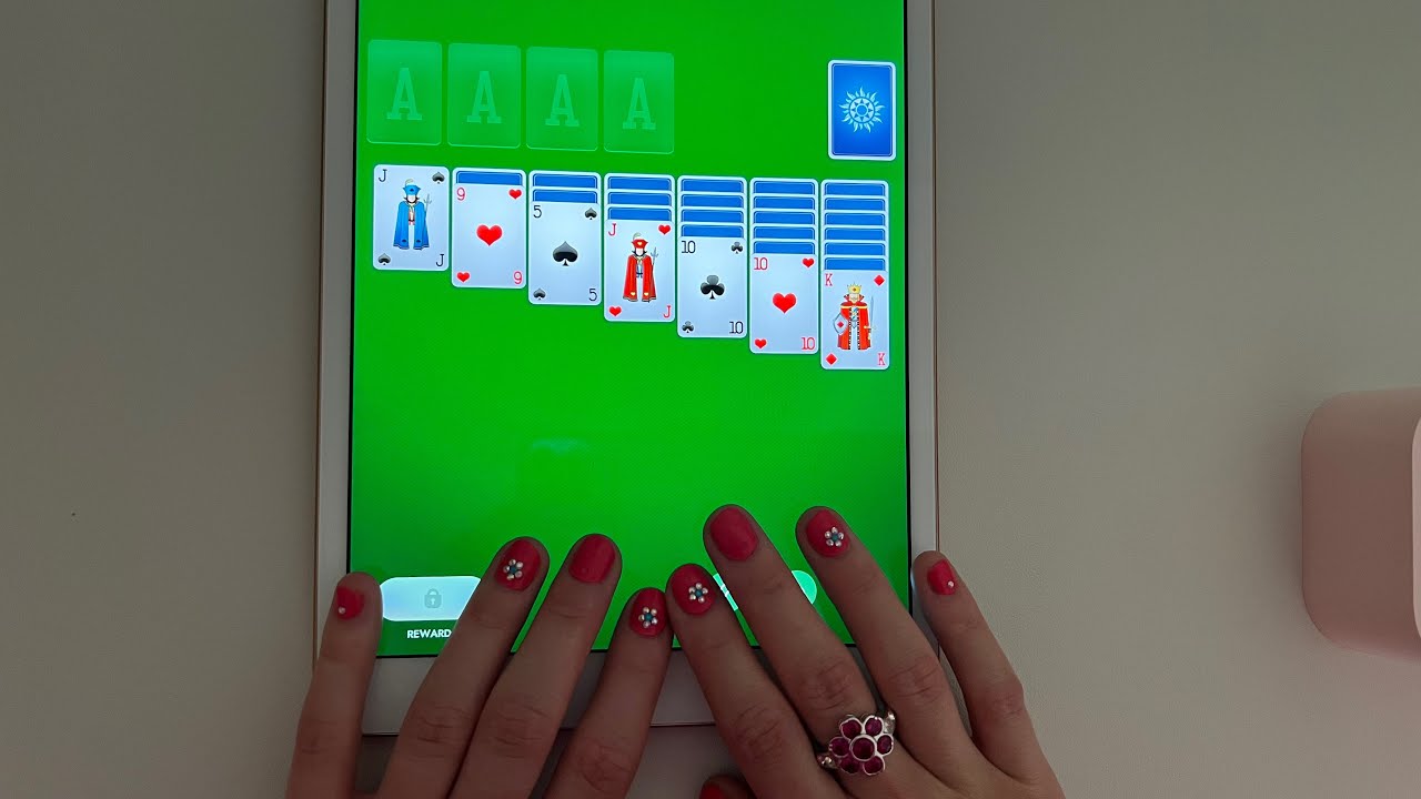 ASMR Solitaire | Female Clicky Whisper | Unintentional and Relaxing