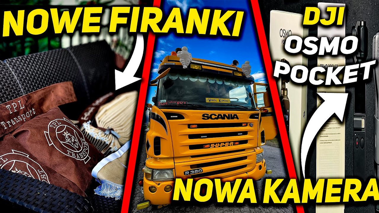 KAMERA NA 5K SUBÓW i NOWE FIRANKI W SCANII