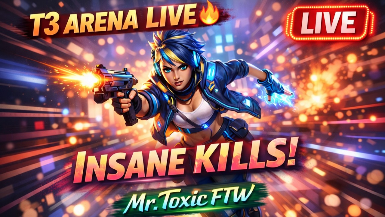 FUN GAMES WITH MR. TOXIC FTW | T3 ARENA GAMEPLAY LIVE | #platform8 #casual  #gaming