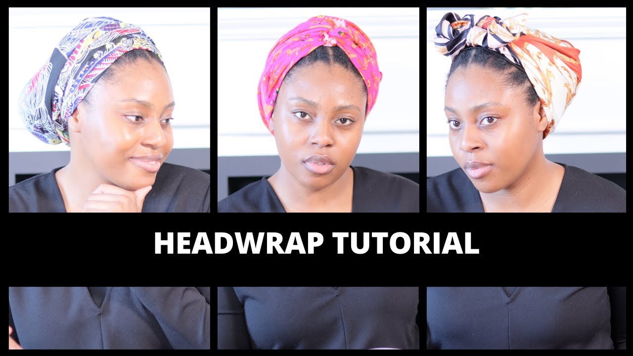 10 Easy Simple and Quick Headwrap Tutorial | Beginner Friendly