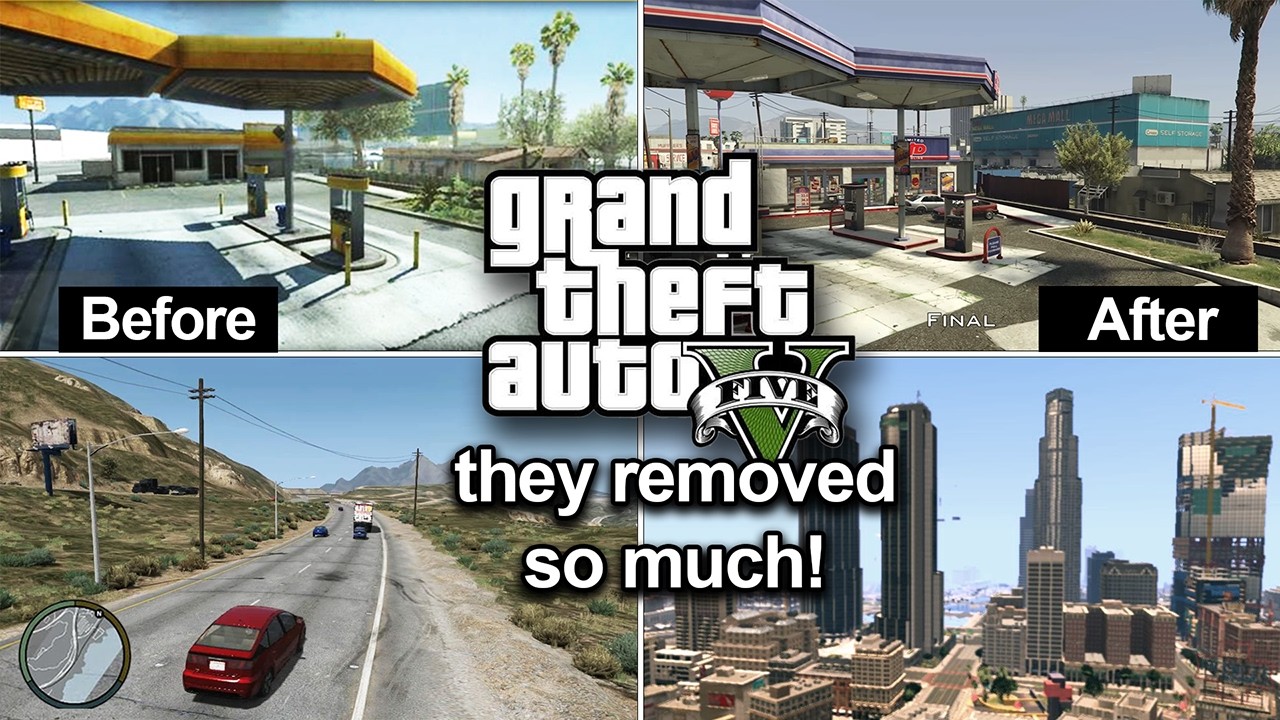 How GTA V Looked in BETA & ALPHA Development (it was better?)