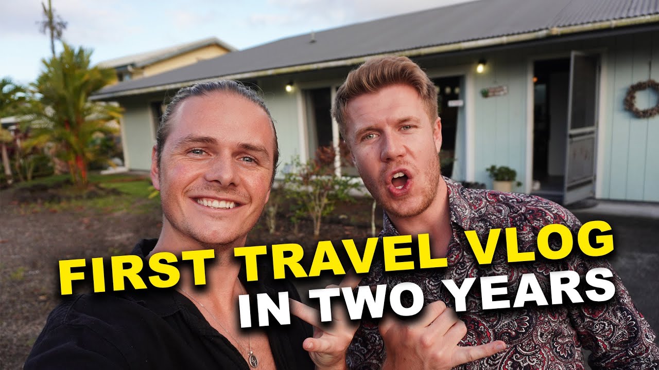 First Travel vlog in TWO years!!! Visiting Big Island for the first time