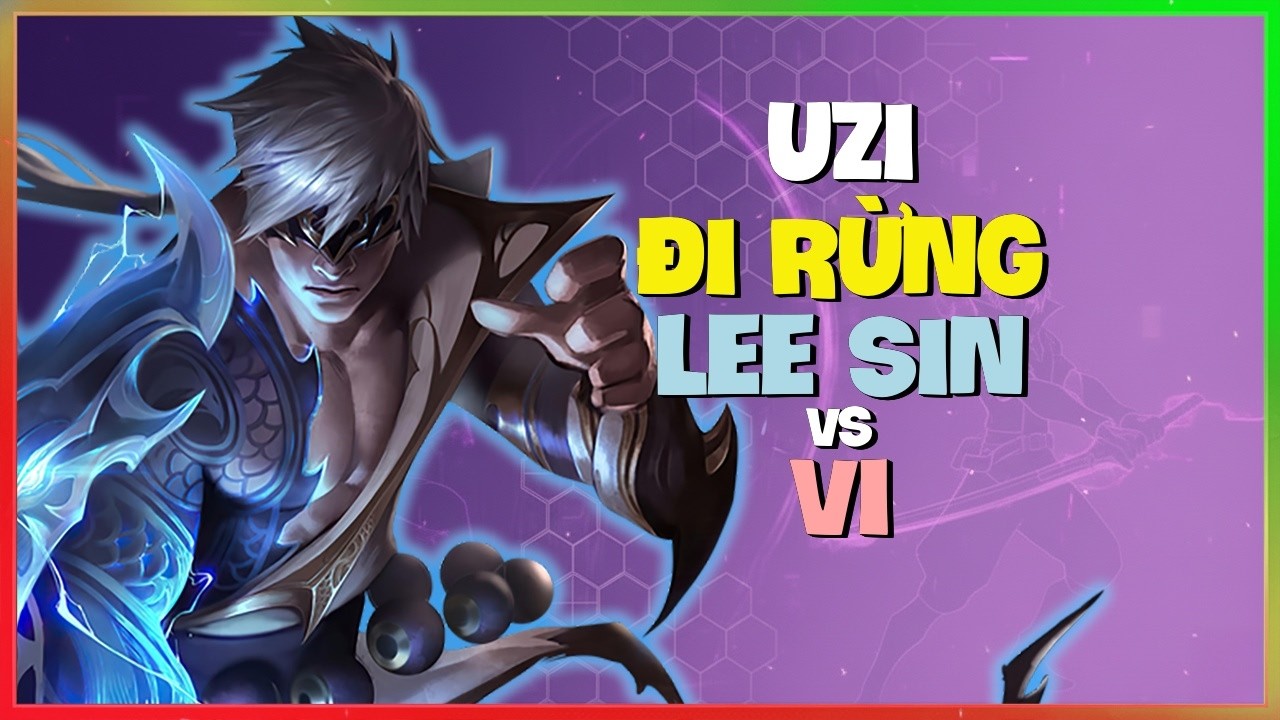 Uzi Lee Sin : Kẻ Này Đang HỦY DIỆT Rank Thách Đấu Với Combo SẠCH - Vietsub