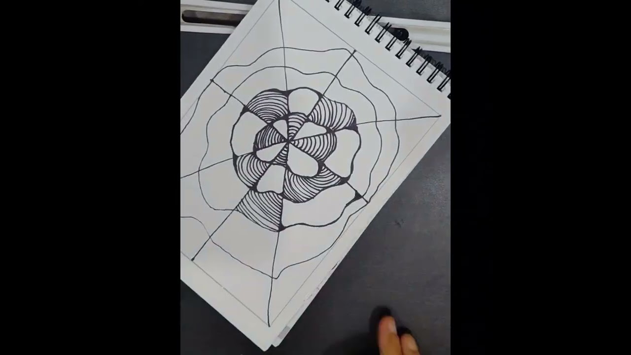 Mind Relaxing Doodle art for Beginners #art #doodleartforbeginners 