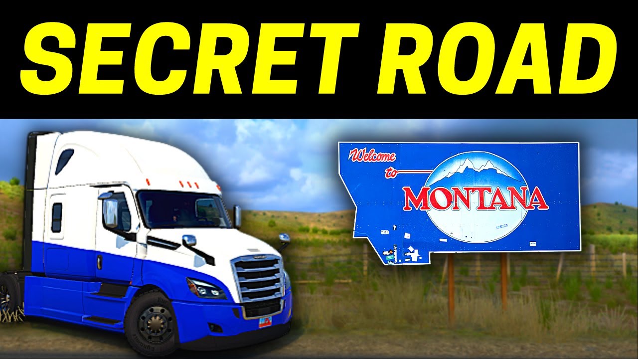 Secret Roads to Montana | New Update 1.44 - Hidden Roads to Future Montana DLC | American Truck Sim