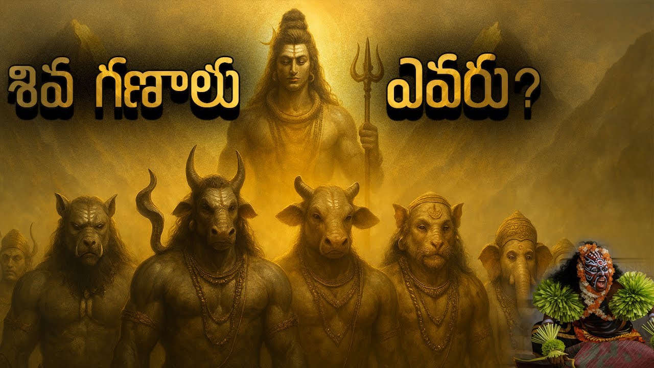 శివగణాలు ఎవరు? | గుళిగ పంజూర్లి కాంతోభూత | Shiva Ganas Full Story in Telugu | Dark Mysteries Telugu