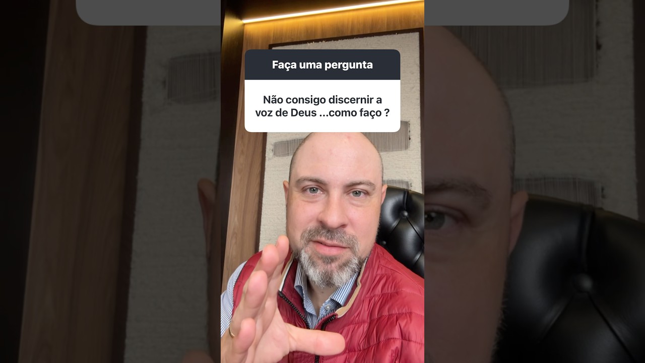 Como Deus fala conosco - Dire&ccedil;&atilde;o e sabedoria ​⁠@ViniciusIracet