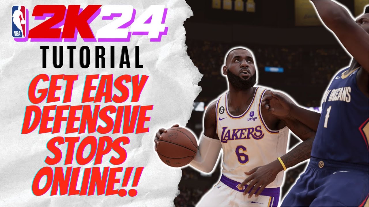 РУКОВОДСТВО ДЛЯ НАЧИНАЮЩИХ по ЗАЩИТЕ С МЯЧОМ в NBA 2K24!