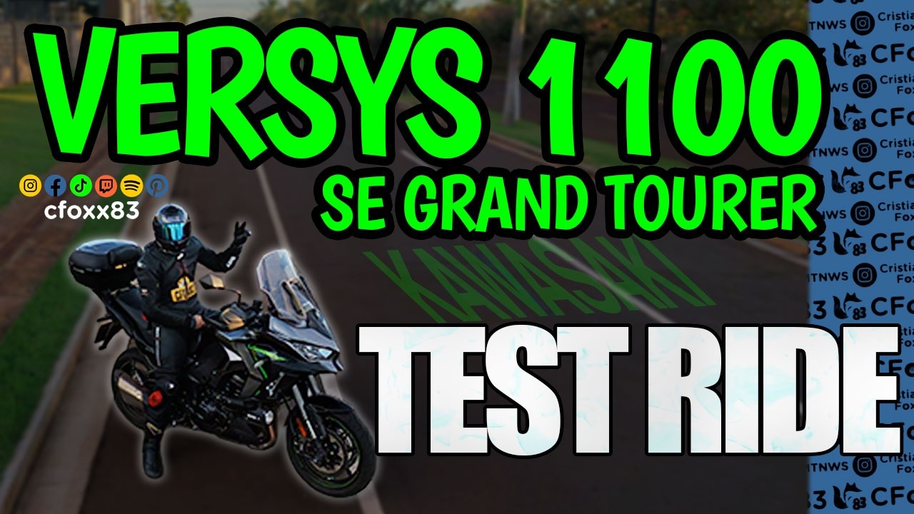 Kawasaki Versys 1100 SE GT &ndash; Test ride a car&aacute;ter