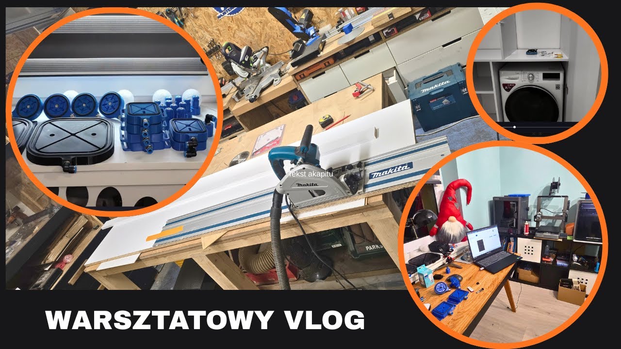 WARSZTATOWY VLOG - PADY PRÓŻNIOWE + BEZINWAZYJNA  PRZERÓBKA SZAFY  i  NOWY CIEPŁY  "WARSZTAT" 🤫