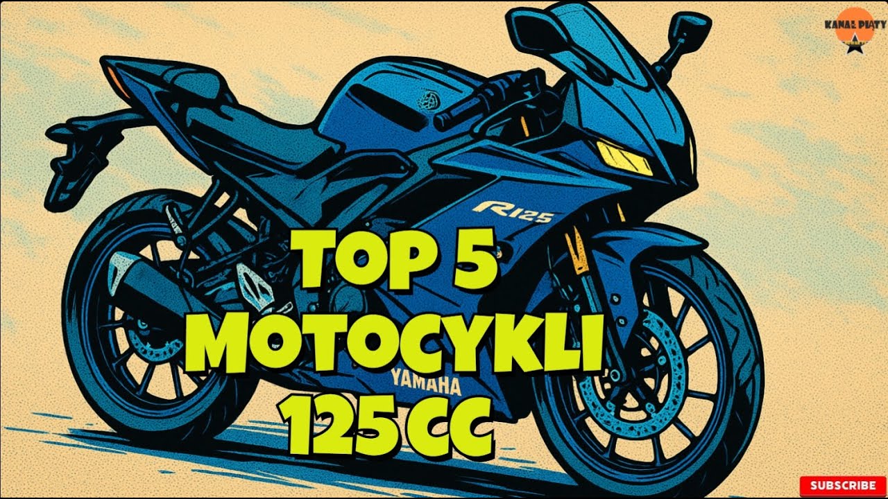 Top 5 najlepszych motocykli 125cc na kat B Kanał Piąty Nowak Tv