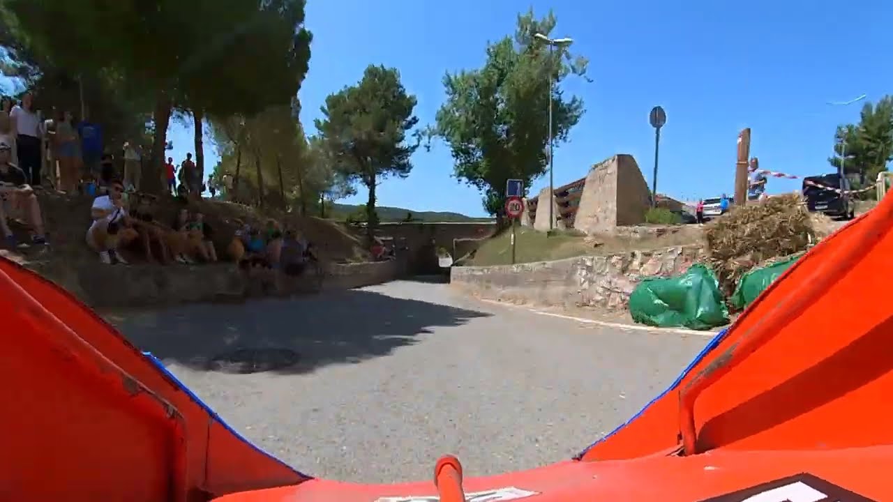 Baixada de Carretons Ordal 2024 La Bala Vermella OnBoard