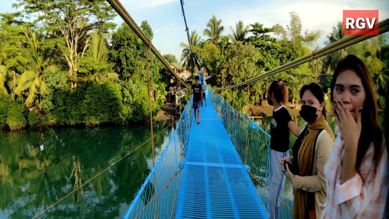 Cabadbaran City Hanging Bridge