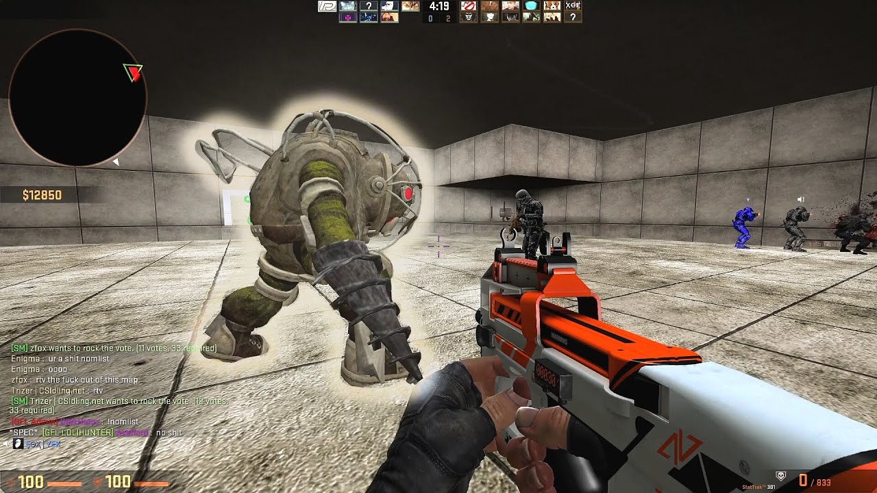 Counter-Strike Global Offensive: Zombie Escape - ze_Surf_Sahok_v1 (Solowin by Key) on GFL