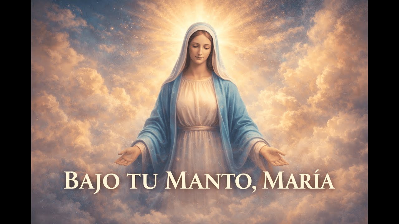 BAJO TU MANTO, MARÍA 🤍 Cantos Católicos de Consuelo, Paz y Ternura