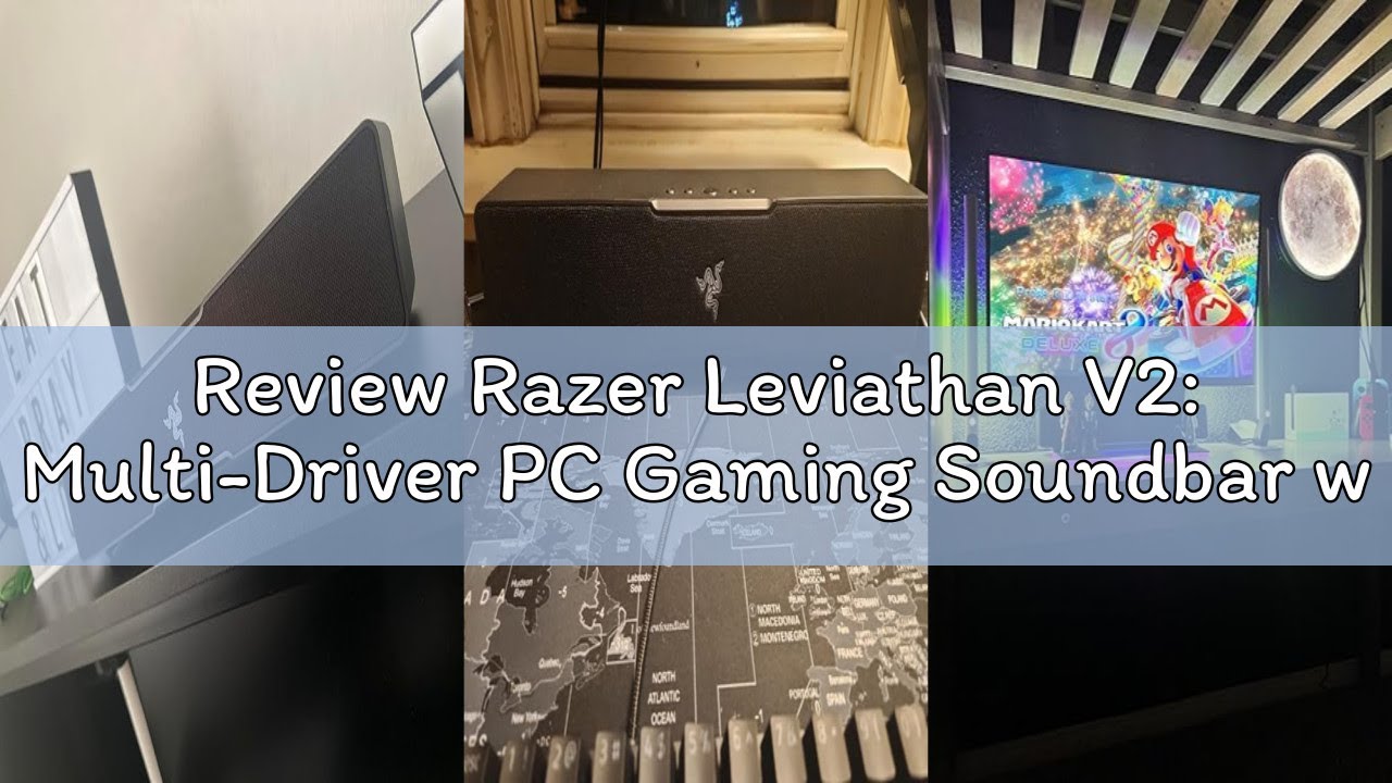 Review Razer Leviathan V2: Multi-Driver PC Gaming Soundbar with Subwoofer - THX Spatial Audio - Comp