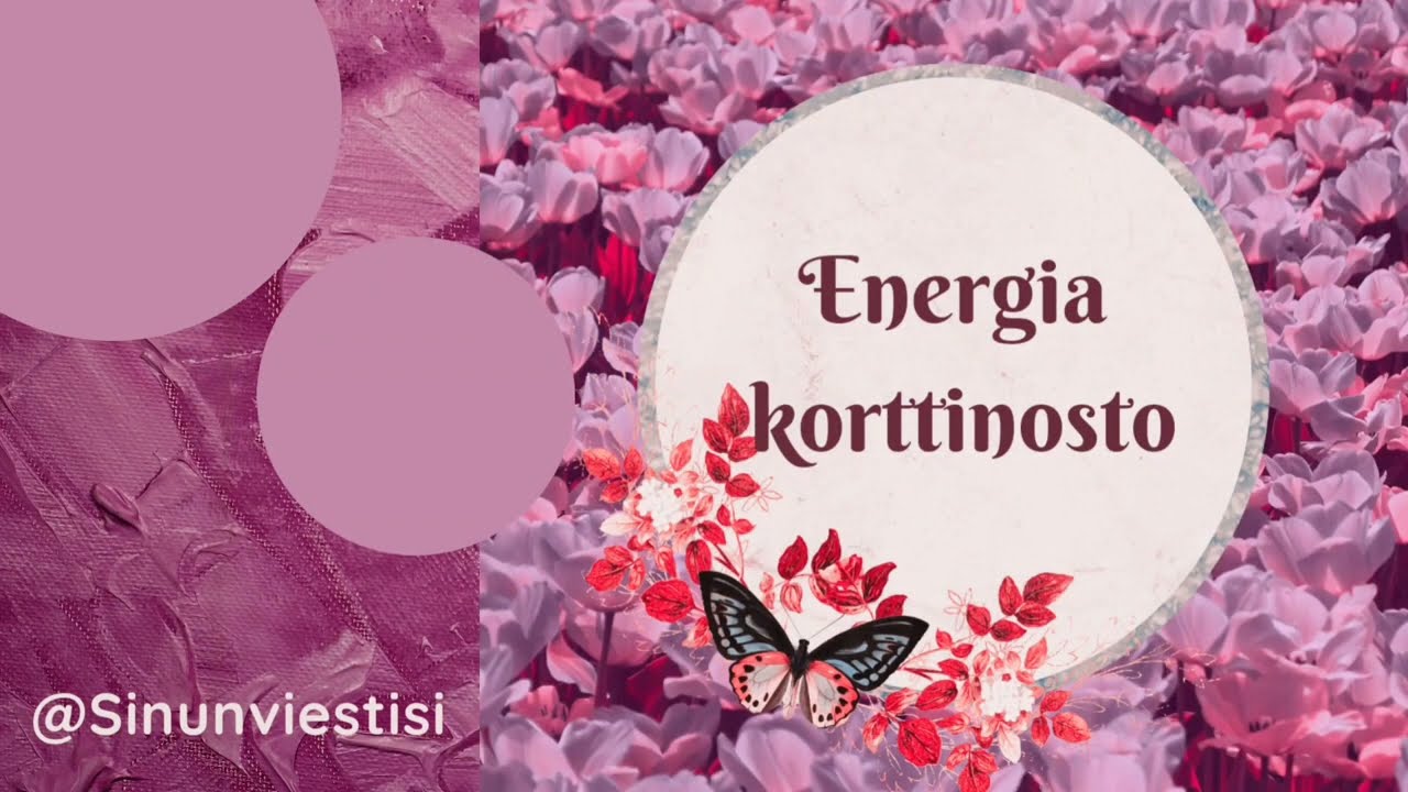 Sinunviestisi | Energia korttinosto 🤍