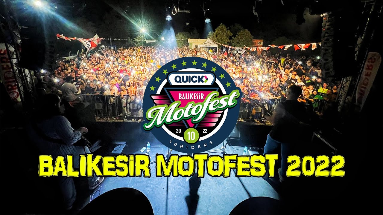 Balıkesir Motofest 2022 | Katılımcı Rekoru | 10 Yıldızlı Motofest