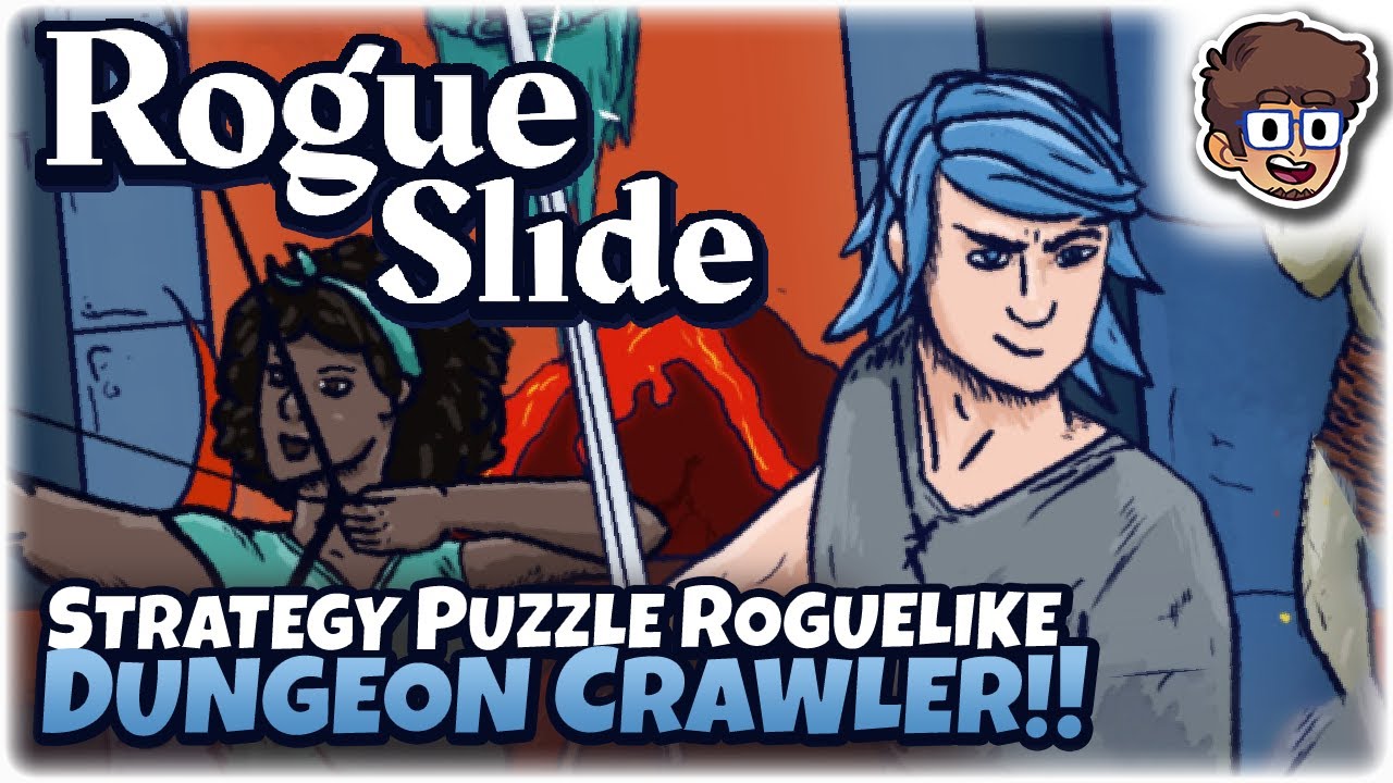 STRATEGY PUZZLE ROGUELIKE DUNGEON CRAWLER! | Let's Try RogueSlide