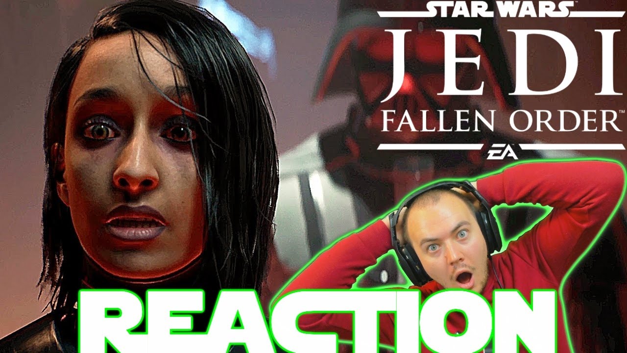Star Wars Jedi Fallen Order DARTH VADER REACTION!