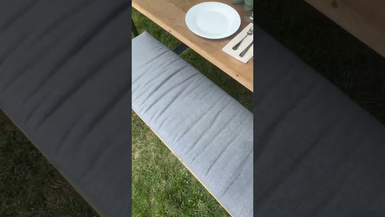 Modern Muskoka Bench Cushions