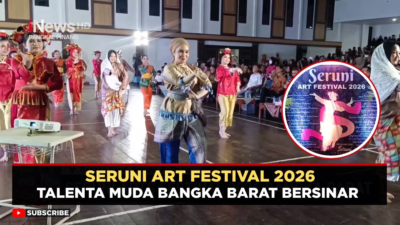 WOW! Seruni Art Festival 2026 Suguhkan Aksi Spektakuler Talenta Muda Bangka Barat | iNews Sumbagsel