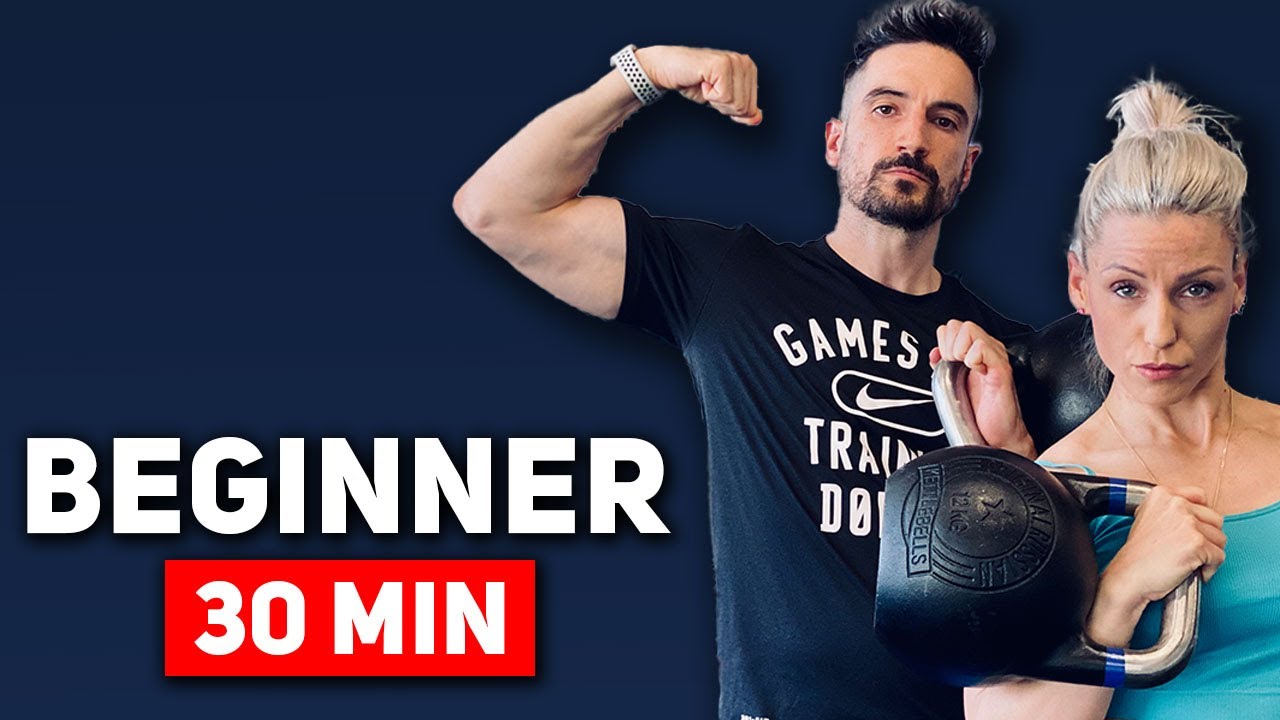 Best Kettlebell Workout For Beginners  - (3 EASY EXERCISES)