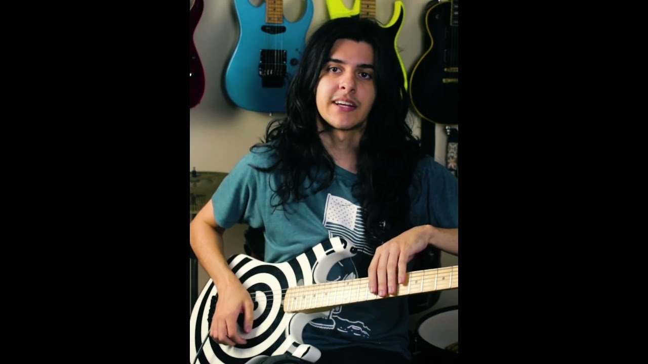 O segredo da palhetada alternada! #musico #guitarrista #guitarplayer #guitarshred #sologuitar