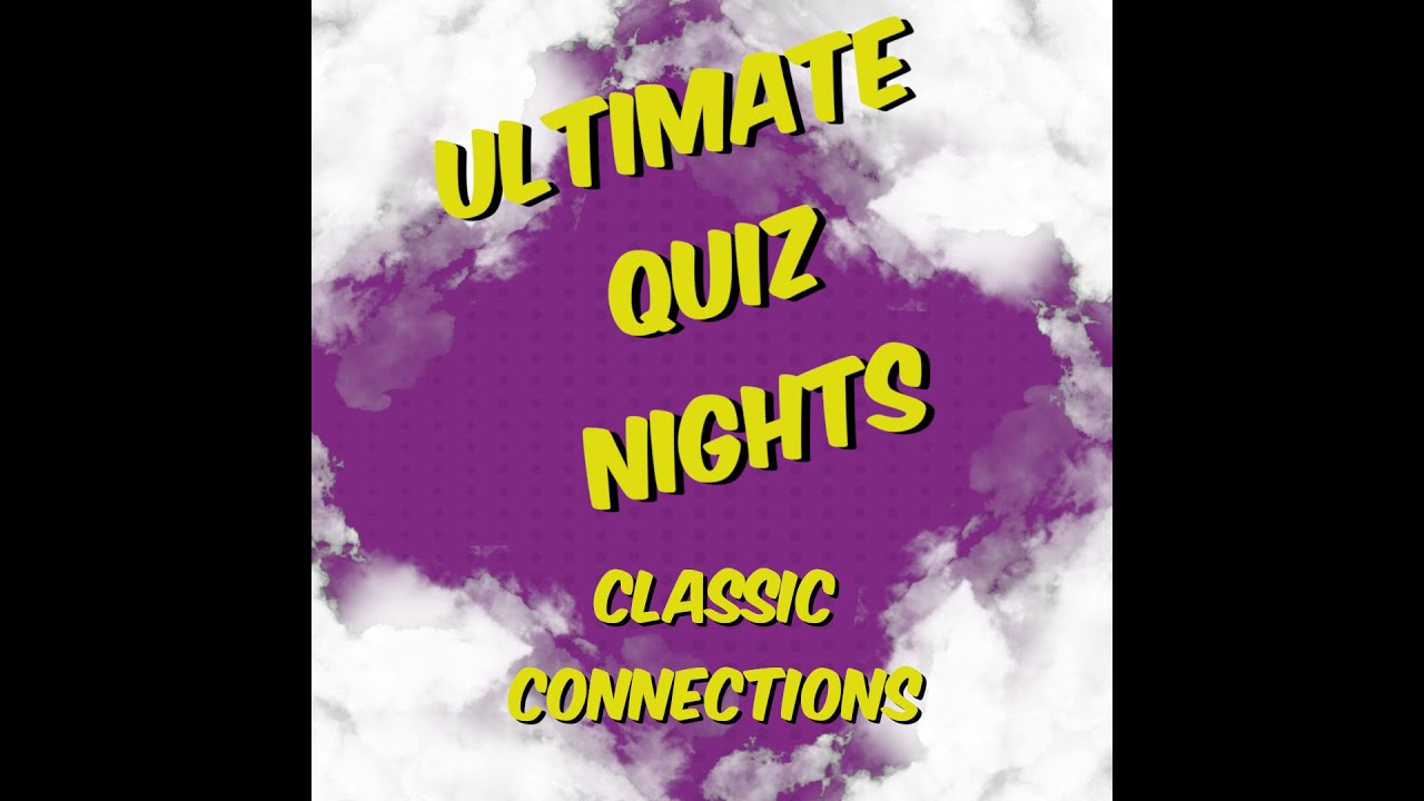 Ultimate Quiz - Classic Connections Part 2 #JVQ5Years