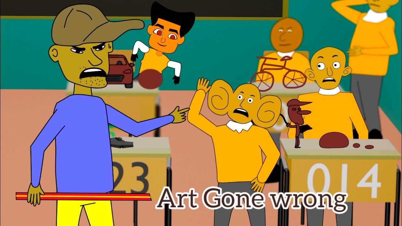 Art Class Chaos. Bob kichwa ngumu Ep 81