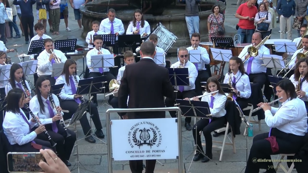 2023. 4 Agosto. Los Tamara. Banda de Música Unión de Lantaño (Portas)