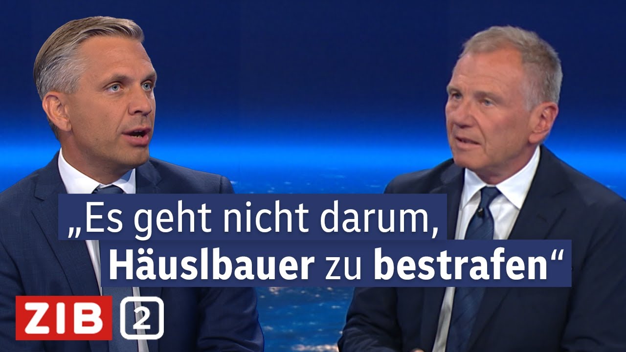 Wirtschaftsminister Hattmannsdorfer zum neuen Energie-Gesetz | ZIB2 vom 09.09.2025