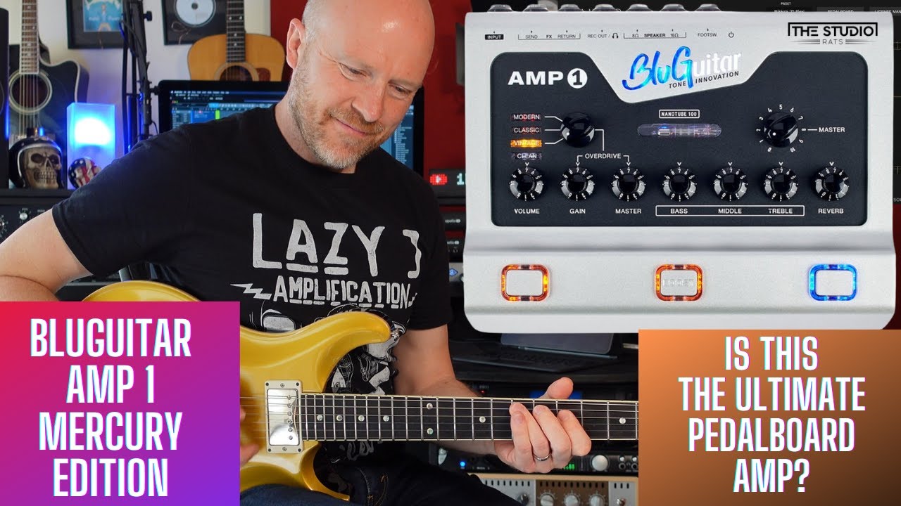 BluGuitar Amp 1 Mercury Edition — лучший ли это концертный усилитель?