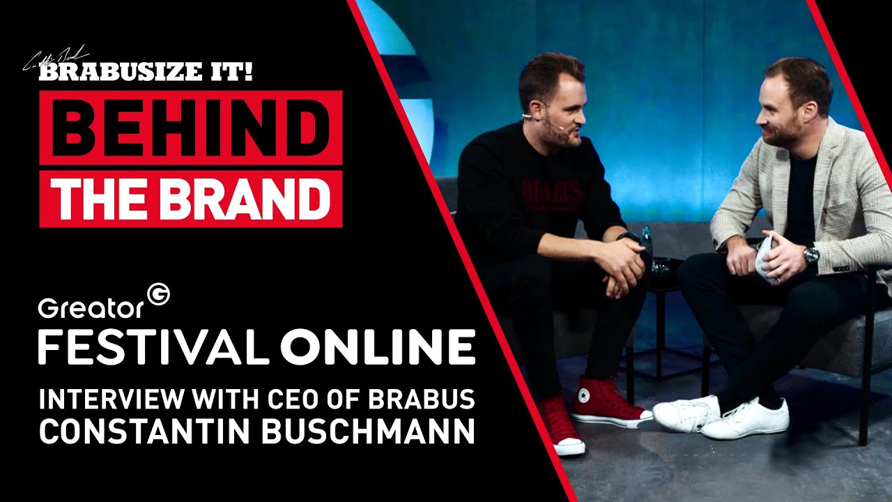Luxury-Brand und Familienunternehmen im Wandel // BRABUS CEO im Interview bei Greator