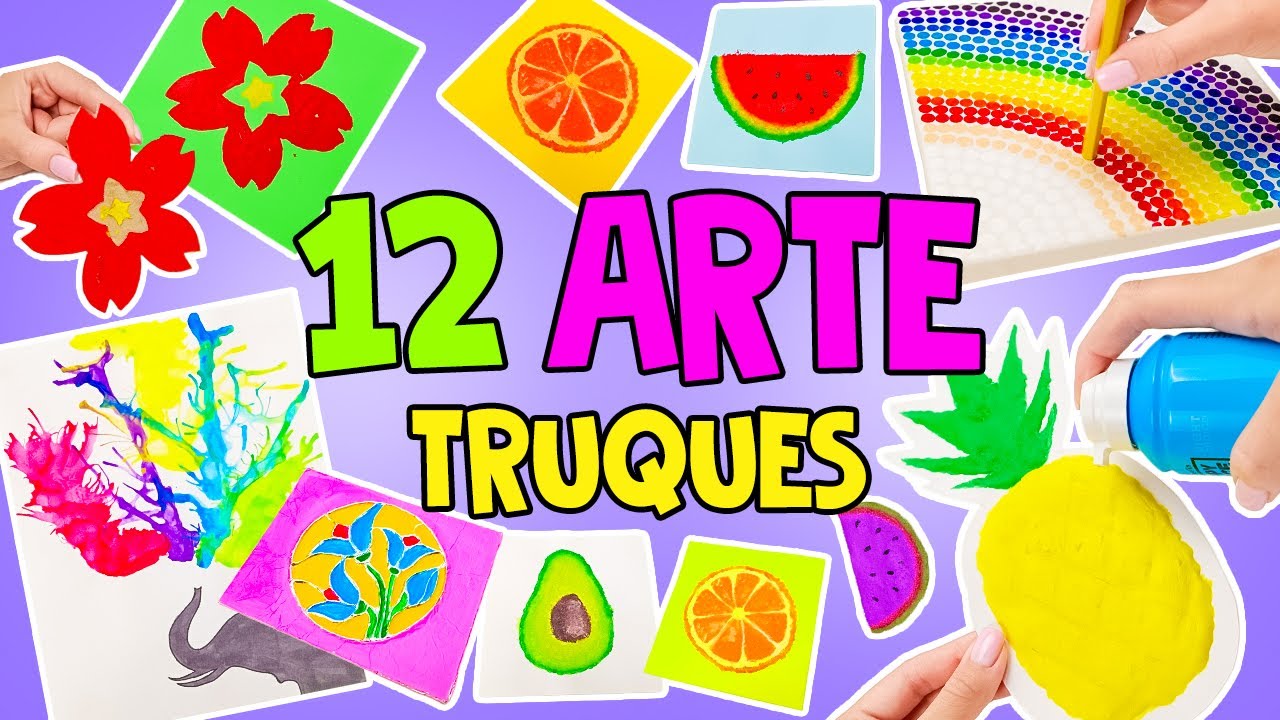 12 Hacks INCRÍVEIS para desenhar a vida 🎨