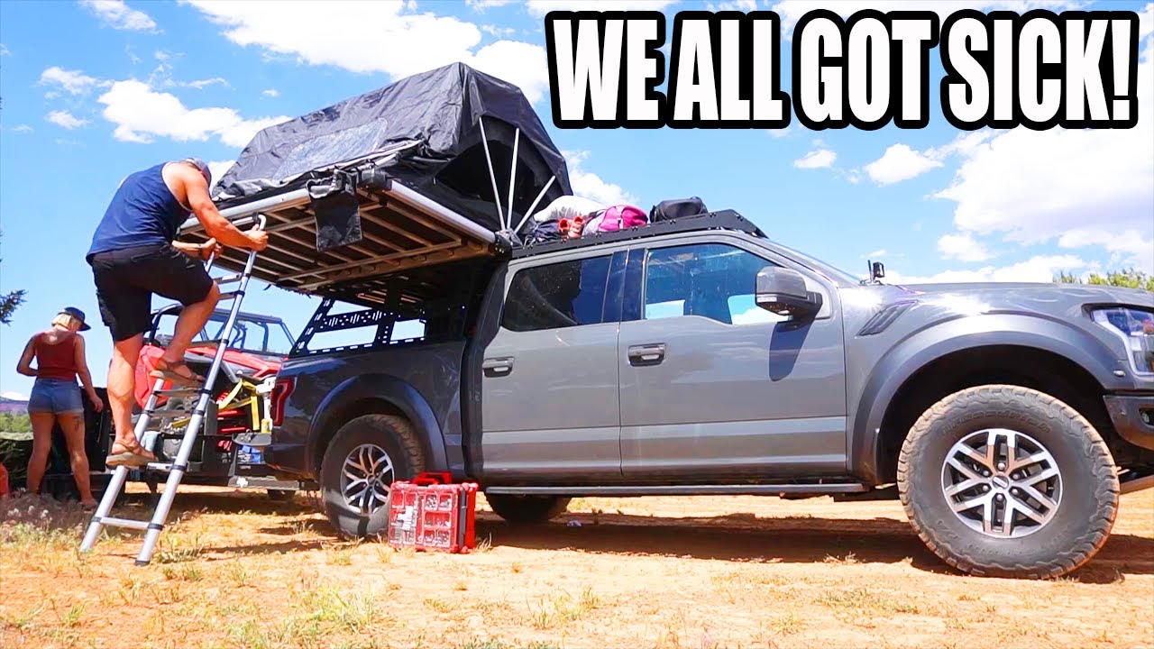 Everyone is sick! Road Trip Cut Short | Lagoon Flu!