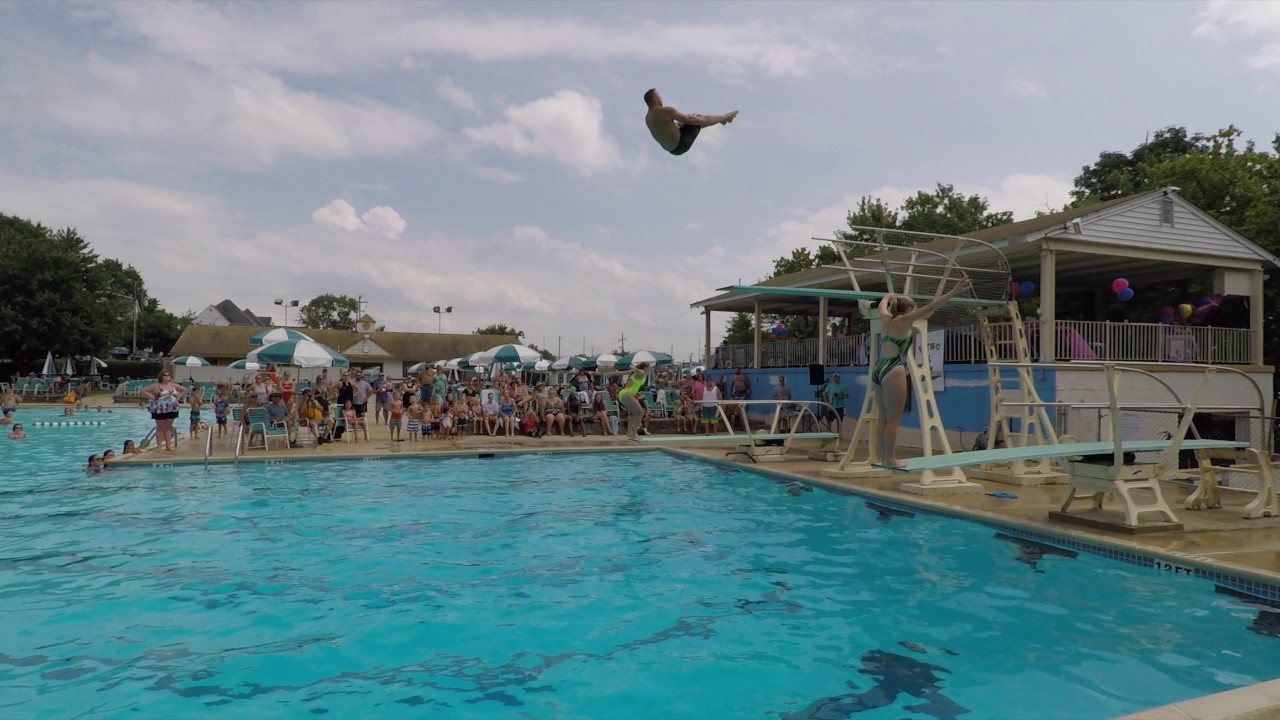 Diving Show At Ridley Township Swim Club