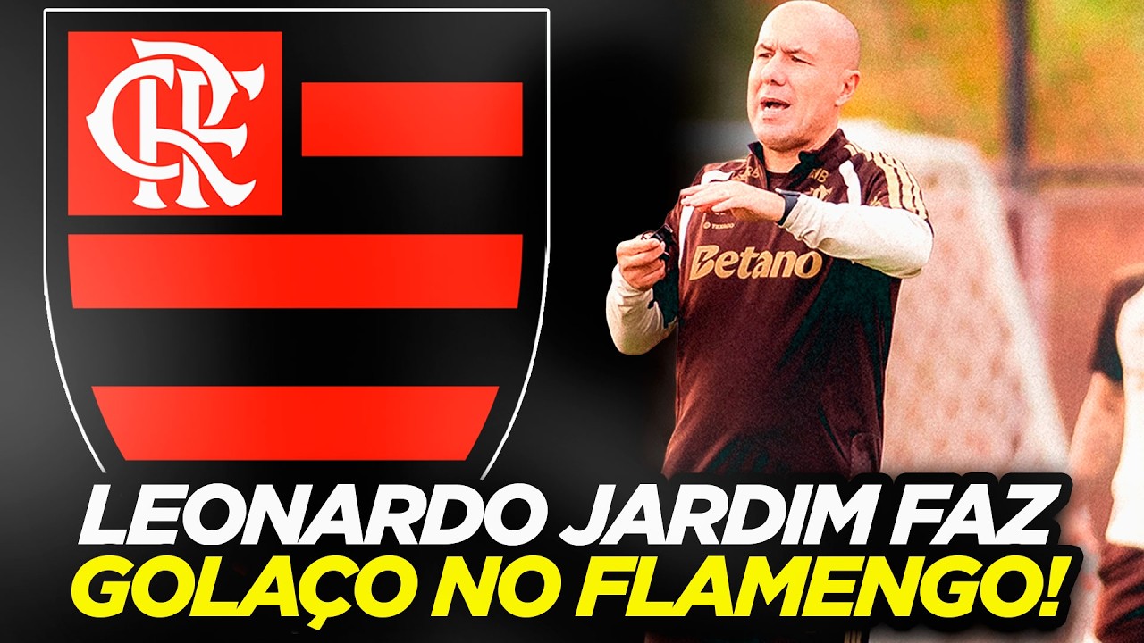 Leonardo Jardim marca um golaço no Flamengo