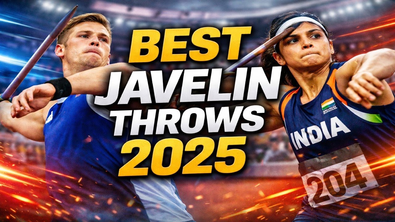 Javelin Throw 2025 | The Best Throws of the Year