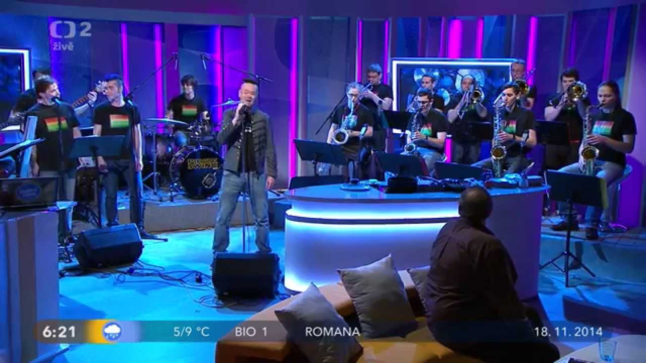 Jiri Sevcik + PIRATE SWING Band - Bohemian Rhapsody + Interview (live, Dobré ráno 2014)